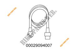 LINE CORD VCI KTM-1000 EU