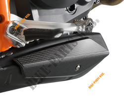 PRE-MUFFLER COVER RIGHT