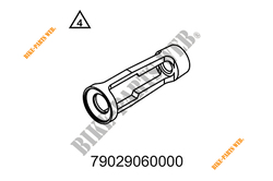 INSERT FOR VALVE SPRING LEVER