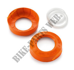 Jeu de capuchons palier de roul. avant