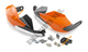 HANDGUARDS CLOSED ORANGE HIGH