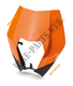 PLAQUE PHARE EXC<br />HEAD LIGHT MASK ORANGE      08